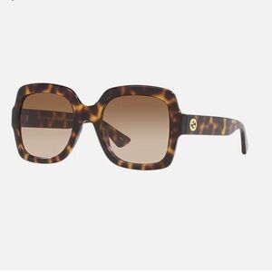 Gucci Brown Tortoise Sunglasses